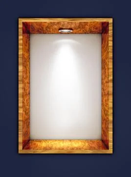3D rendering of a presentation background Illustrazione stock