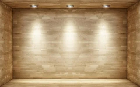 3D rendering of an presentation background Illustrazione stock