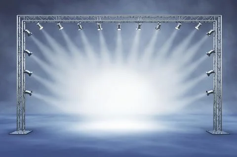 3D rendering of an presentation background Stock Illustration