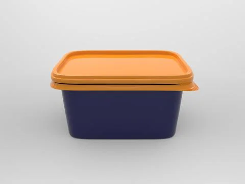 3D Rendering Product Packaging Template Stock Illustration