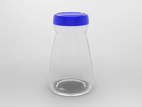 3D Rendering Product Packaging Template Stock Illustration