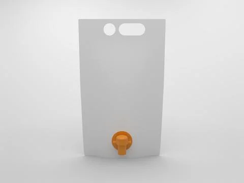 3D Rendering Product Packaging Template Stock Illustration