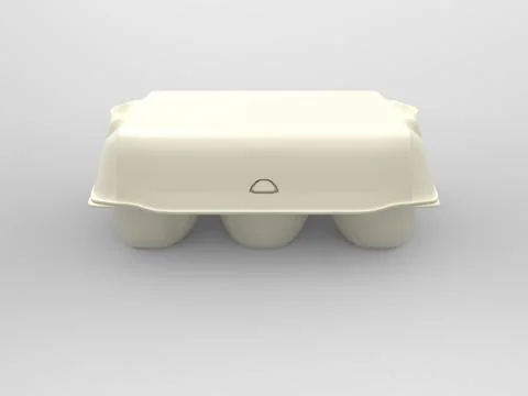 3D Rendering Product Packaging Template Stock Illustration