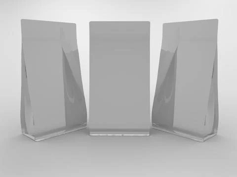 3D Rendering Product Packaging Template Stock Illustration