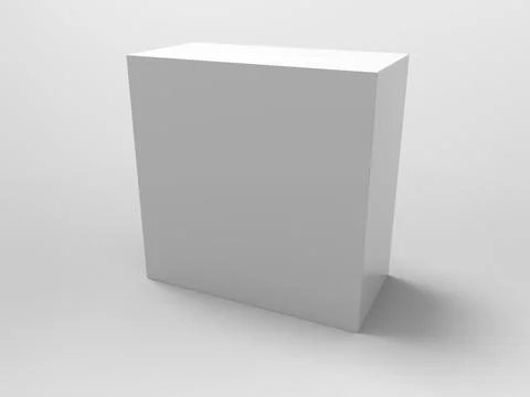 3D Rendering Product Packaging Template Stock Illustration