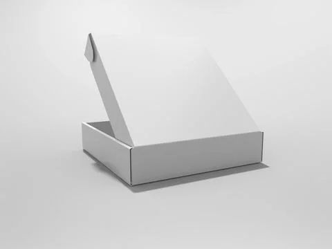 3D Rendering Product Packaging Template Stockillustratie