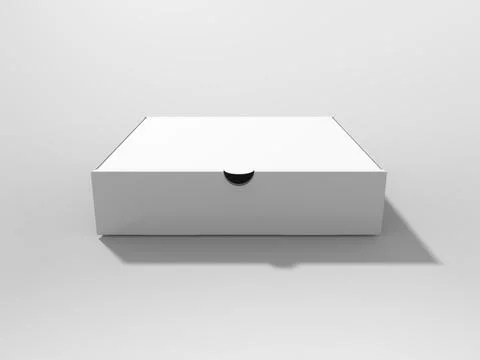 3D Rendering Product Packaging Template Stockillustratie