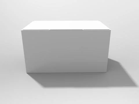 3D Rendering Product Packaging Template Stock Illustration