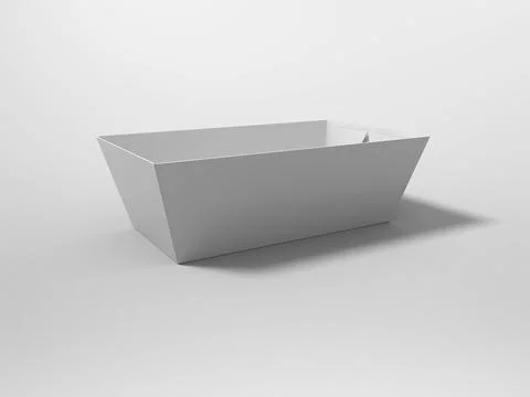 3D Rendering Product Packaging Template Illustrazione stock