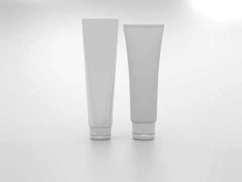 3D Rendering Product Packaging Template Stock Illustration