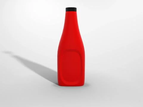 3D Rendering Product Packaging Template Stockillustratie