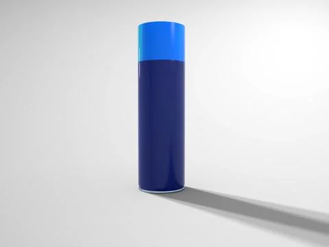 3D Rendering Product Packaging Template Illustrazione stock