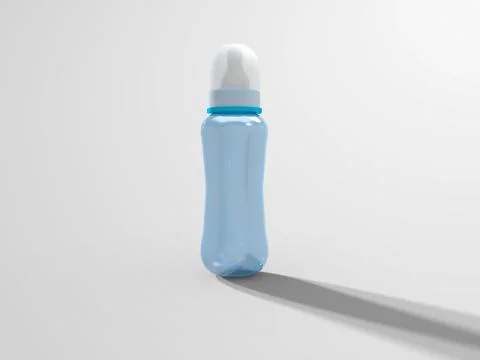 3D Rendering Product Packaging Template Stock Illustration