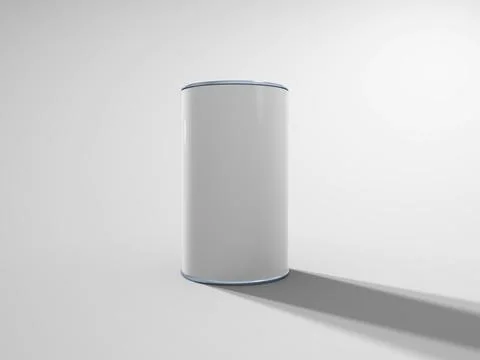 3D Rendering Product Packaging Template Stock Illustration