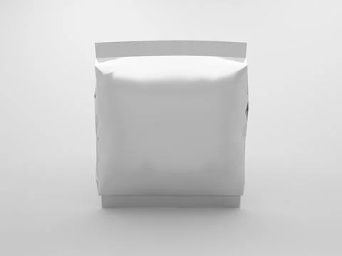 3D Rendering Product Packaging Template Stock Illustration