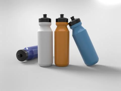 3D Rendering Product Packaging Template Stock Illustration