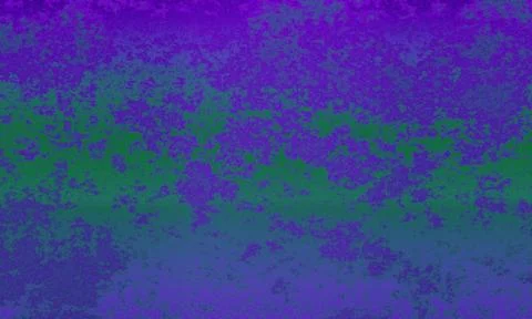 3D rendering of purple and green rusted, metallic wall texture Stock Illustration