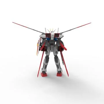 3D rendering of robots created by using a blender tool Stock Illustration