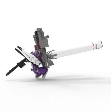 3d rendering of robots created by using a blender tool Stock Illustration