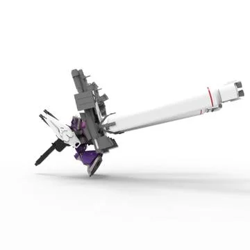 3d rendering of robots created by using a blender tool Stock Illustration