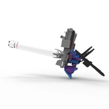 3d rendering of robots created by using a blender tool Stock Illustration