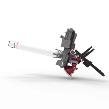 3d rendering of robots created by using a blender tool Stock Illustration