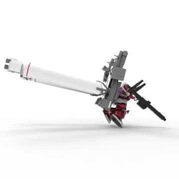 3d rendering of robots created by using a blender tool Stock Illustration