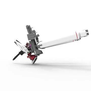 3d rendering of robots created by using a blender tool Stock Illustration