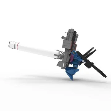 3d rendering of robots created by using a blender tool Stock Illustration