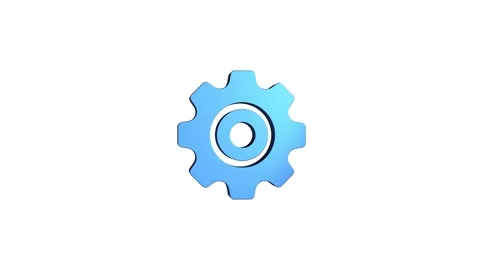 3D rendering rotating gear mechanism wheel for teamwork success and technol.. Video stock 313462609