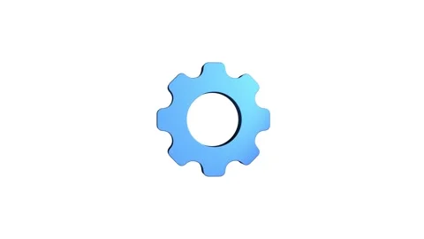 3D rendering rotating gear mechanism wheel for teamwork success and technol.. Stock Footage 313462616