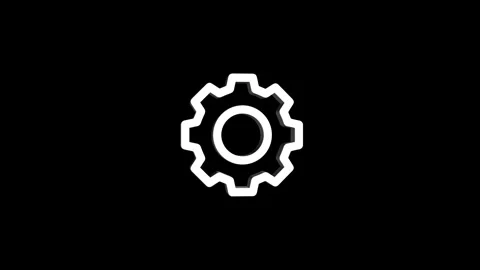 3D rendering rotating gear mechanism wheel for teamwork success and technol.. Stock Footage 313462654