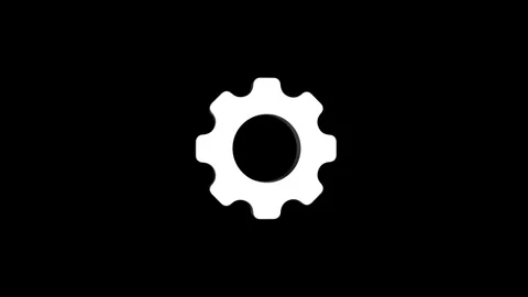3D rendering rotating gear mechanism wheel for teamwork success and technol.. Video stock 313463205