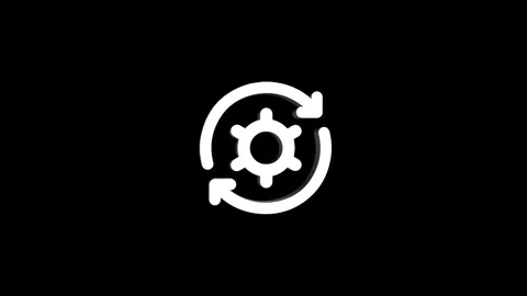 3D rendering rotating gear mechanism wheel for teamwork success and technol.. Video stock 313463534