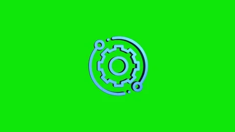 3D rendering rotating gear mechanism wheel for teamwork success and technol.. Stock Footage 313463786