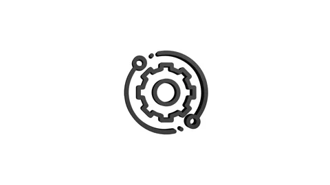 3D rendering rotating gear mechanism wheel for teamwork success and technol.. Stock-Footage 313463818