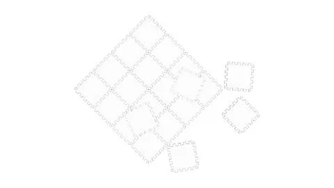 3d rendering of a rubber tile floor isolated in white background Stock Illustration