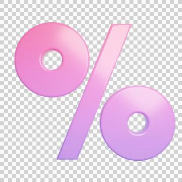 3D rendering sale icon Stock Illustration