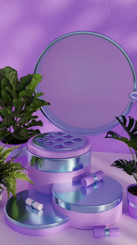 3D Rendering of a Satisfying Loop Stock Footage 300204829
