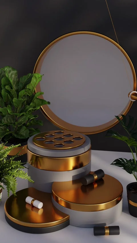 3D Rendering of a Satisfying Loop Stock Footage 300205018