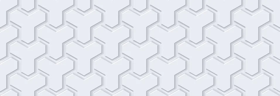 3d rendering seamless geometric pattern. 3D tiles. 스톡 일러스트