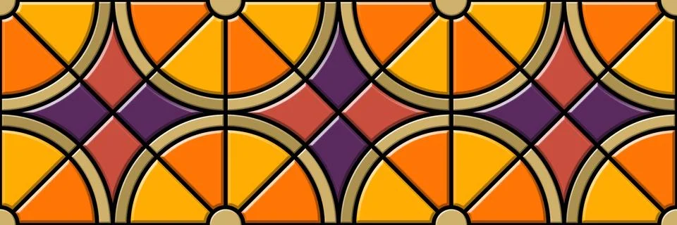 3D rendering seamless pattern for ceramic tiles. Multicolor luxury tiles. Stock Illustration