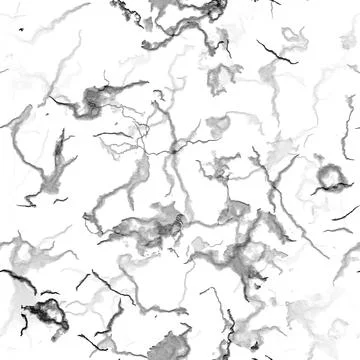 3d rendering. Seamless texture of marble or stone. in black and white. Stock Illustration