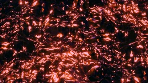 3D rendering shimmering oily liquid with a sheen Stock Illustration