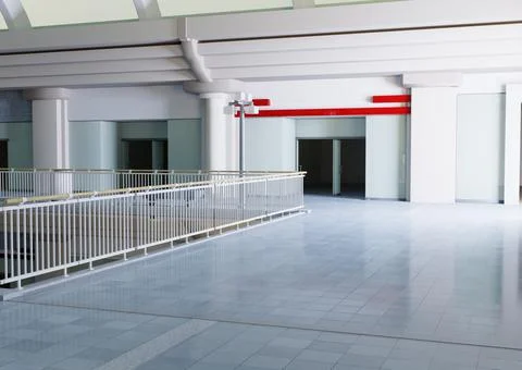 3D Rendering Shopping Mall Illustrazione stock