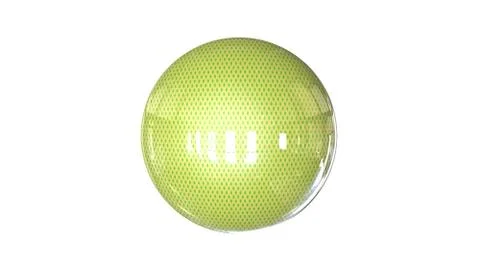 3d rendering of a shpere with structure isolated on white Stock Illustration