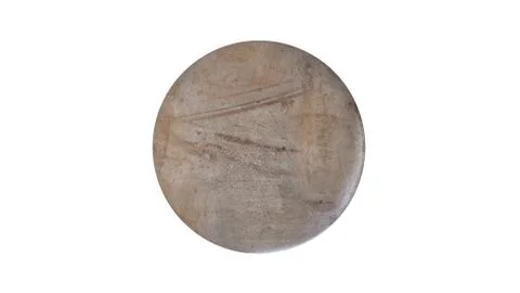 3d rendering of a shpere with structure isolated on white Stock Illustration