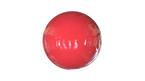 3d rendering of a shpere with structure isolated on white Stock Illustration