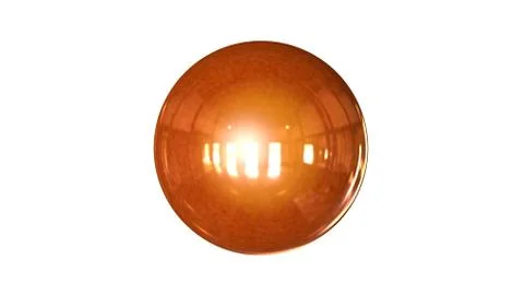 3d rendering of a shpere with structure isolated on white Stock Illustration