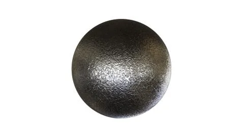 3d rendering of a shpere with structure isolated on white Stock Illustration